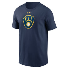 Milwaukee Brewers Nike Fuse Large Logo T-Shirt - MLB T-shirts