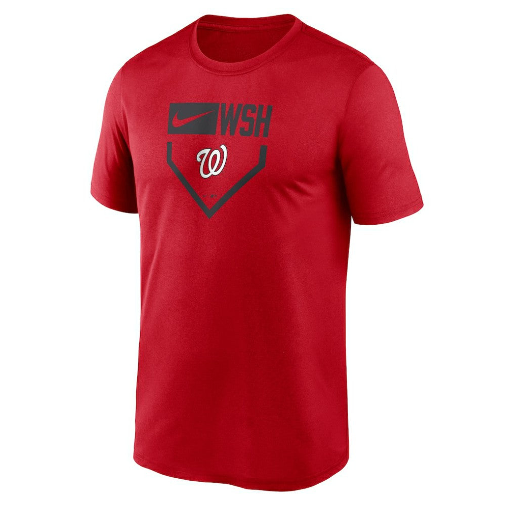 Washington Nationals Nike Home Plate Icon Legend Performance T-Shirt - MLB T-shirts