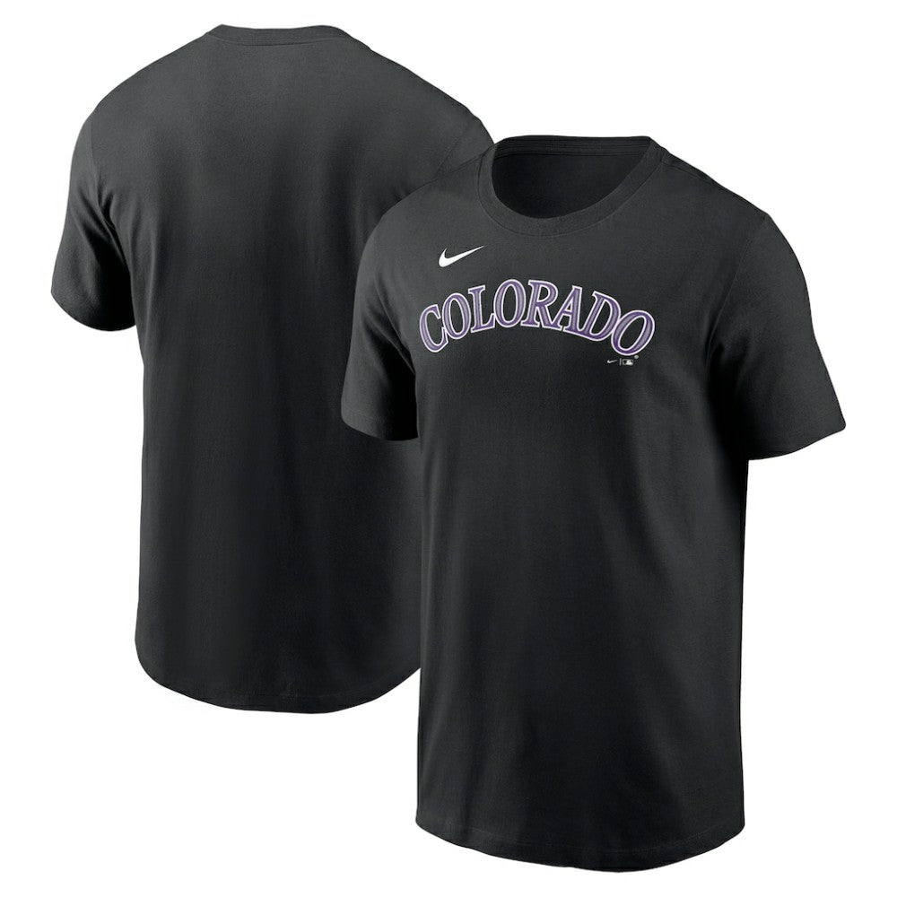 Colorado Rockies Nike Fuse Wordmark T-Shirt - MLB T-shirts