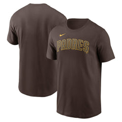 San Diego Padres Nike Fuse Wordmark T-Shirt - MLB T-shirts