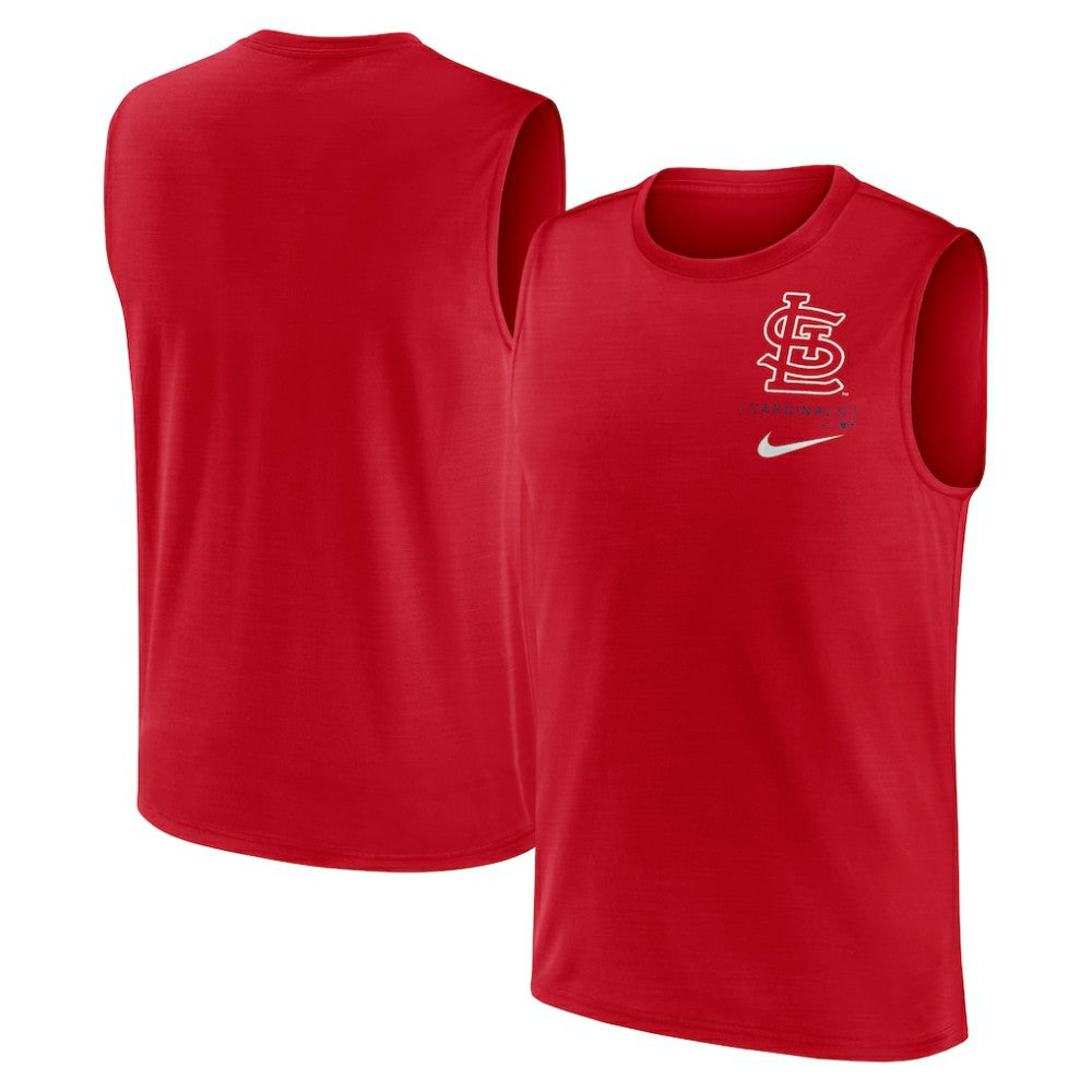 St. Louis Cardinals Nike Lightweight Dri-FIT Muscle Tank Top - MLB Tanks