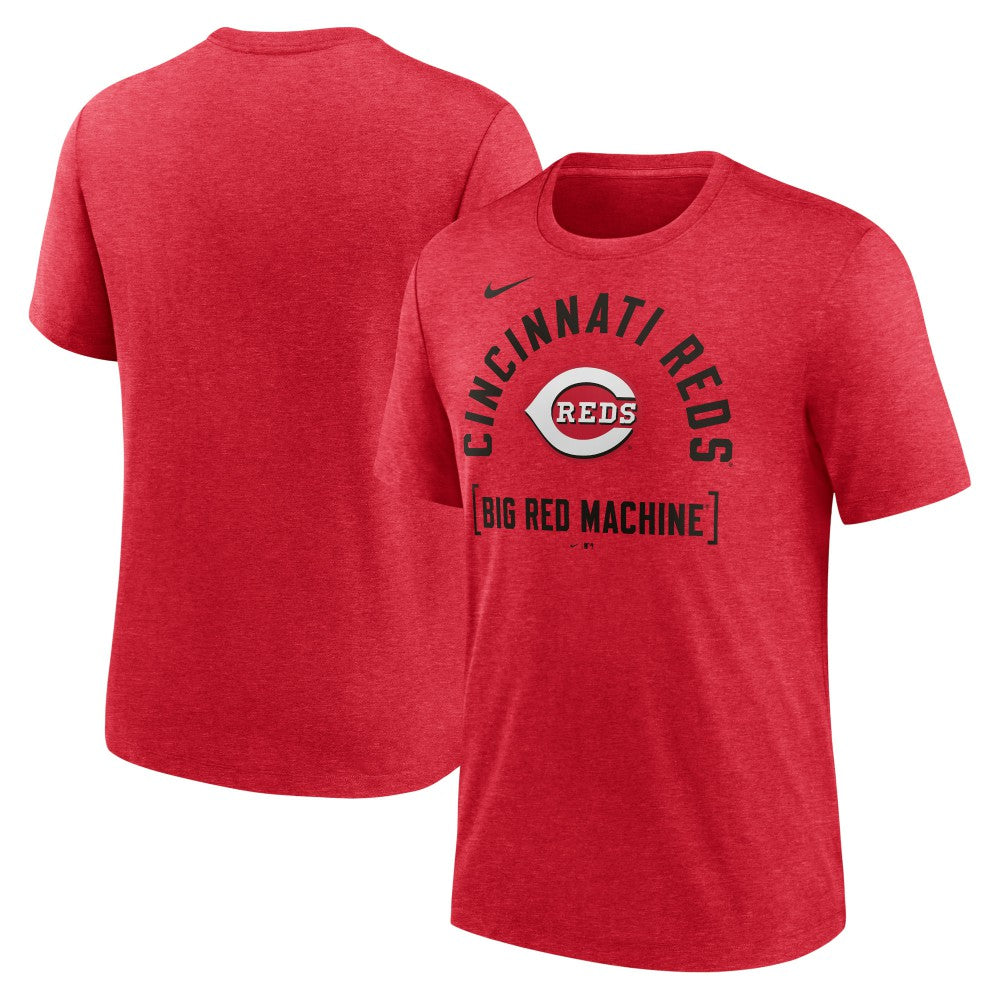 Cincinnati Reds Nike Swing Big Tri-Blend T-Shirt - MLB T-shirts