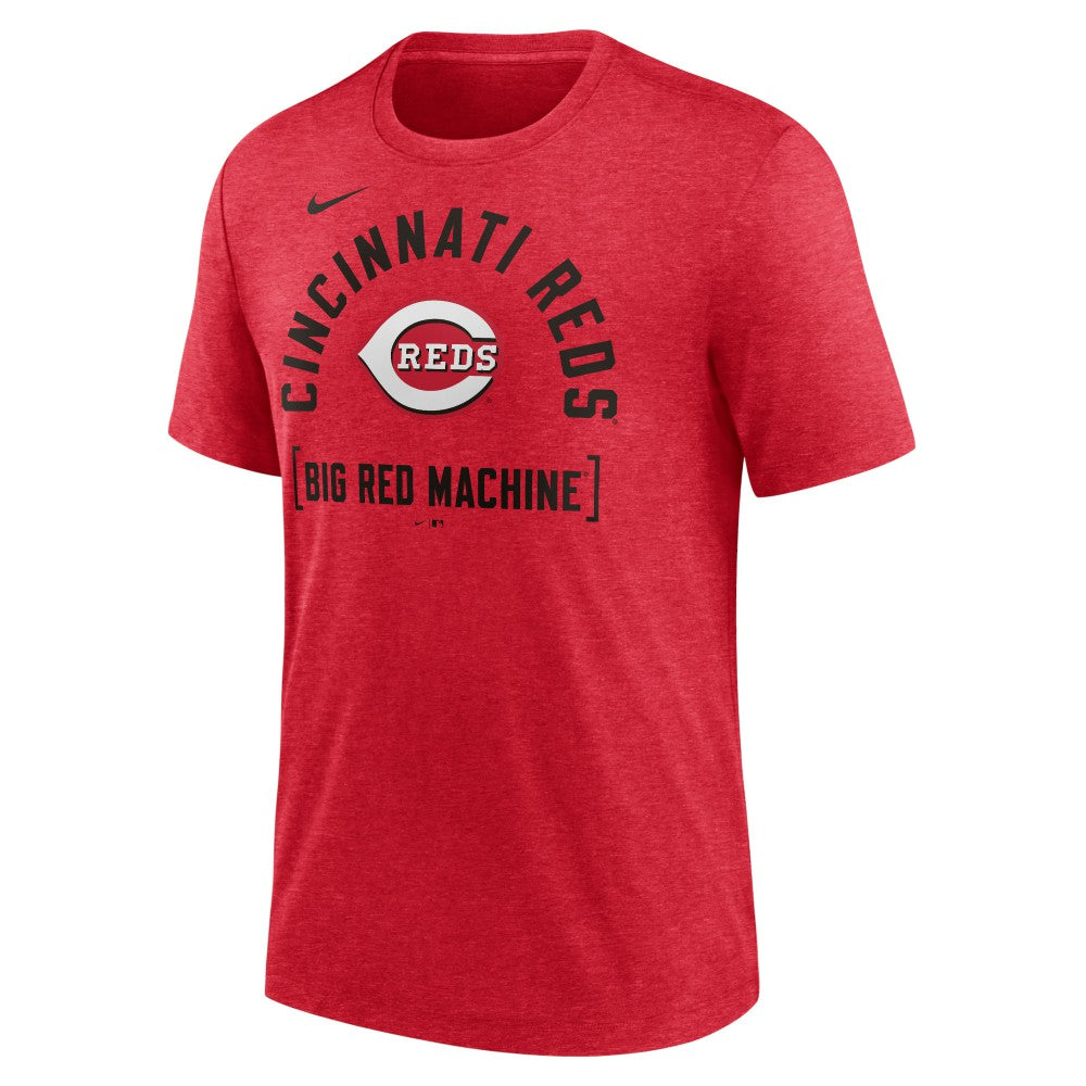 Cincinnati Reds Nike Swing Big Tri-Blend T-Shirt - MLB T-shirts