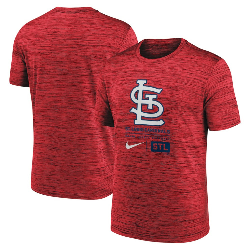 St. Louis Cardinals Nike Large Logo Velocity T-Shirt - MLB T-shirts