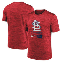 St. Louis Cardinals Nike Large Logo Velocity T-Shirt - MLB T-shirts