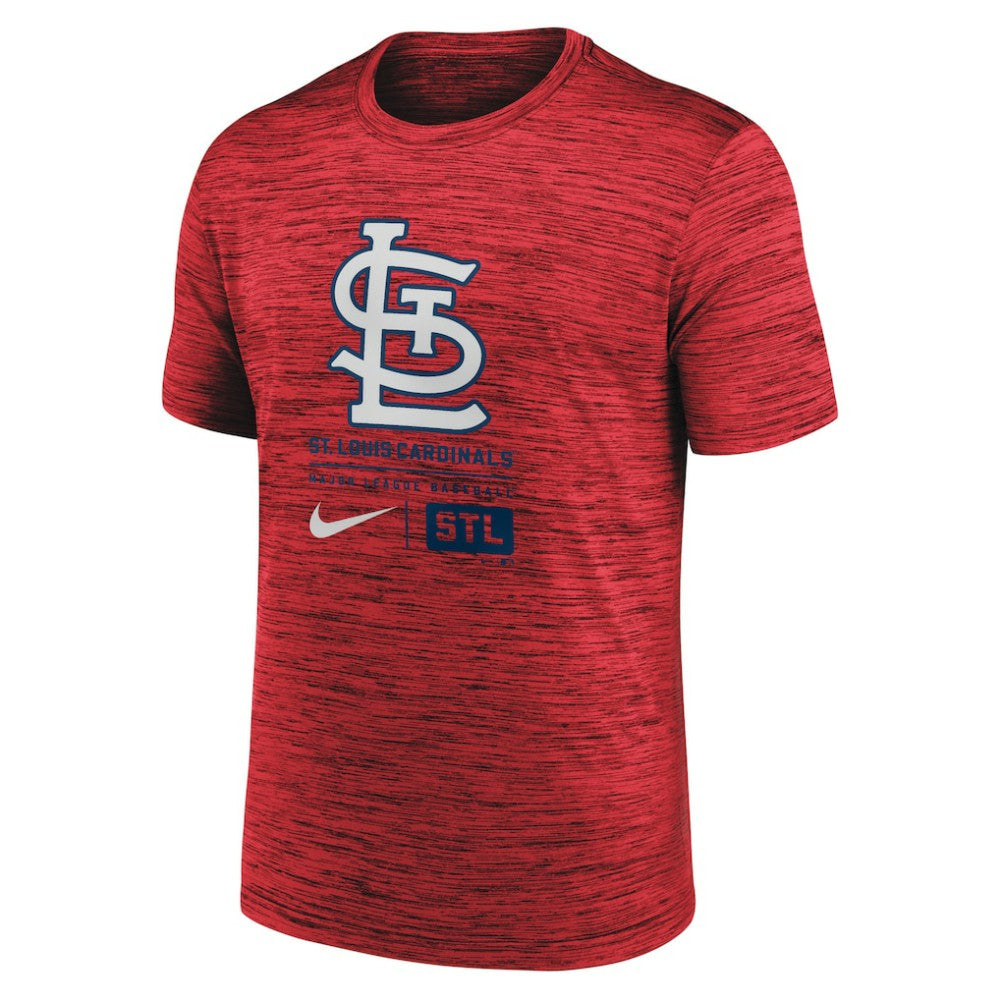 St. Louis Cardinals Nike Large Logo Velocity T-Shirt - MLB T-shirts