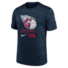 Cleveland Guardians Nike Large Logo Velocity T-Shirt - MLB T-shirts