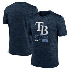 Tampa Bay Rays Nike Large Logo Velocity T-Shirt - MLB T-shirts