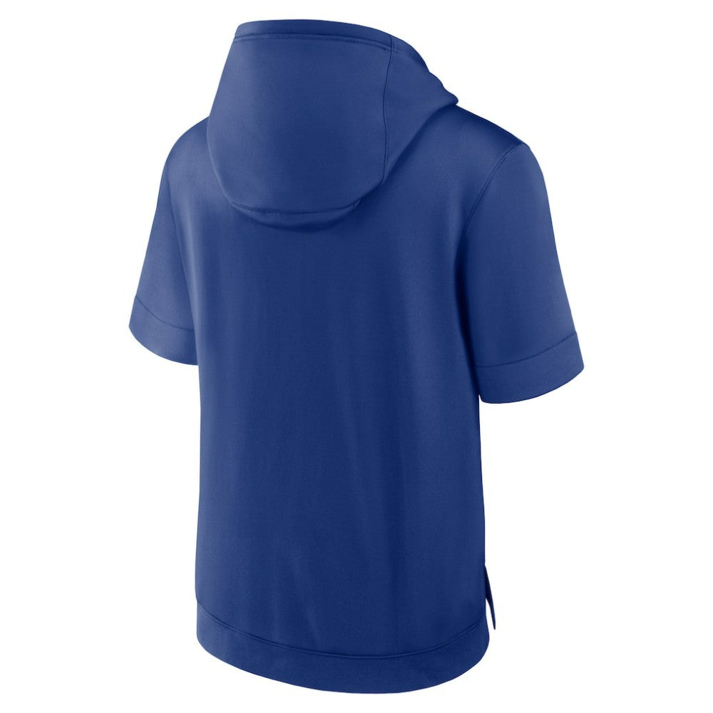 New York Mets Nike Tri Code Lockup Short Sleeve Pullover Hoodie - MLB Hoodies