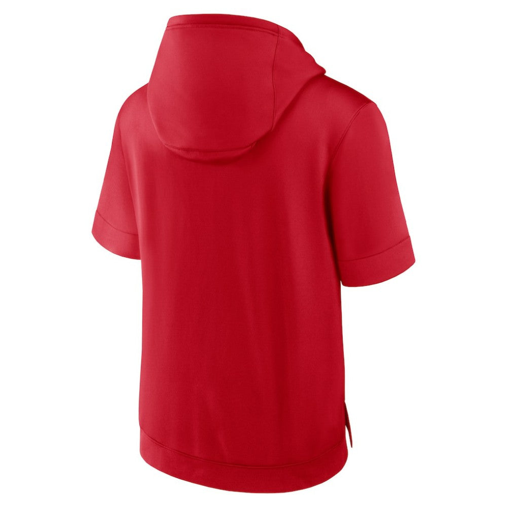 Philadelphia Phillies Nike Tri Code Lockup Short Sleeve Pullover Hoodie - MLB Hoodies