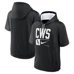 Chicago White Sox Nike Tri Code Lockup Short Sleeve Pullover Hoodie - MLB Hoodies