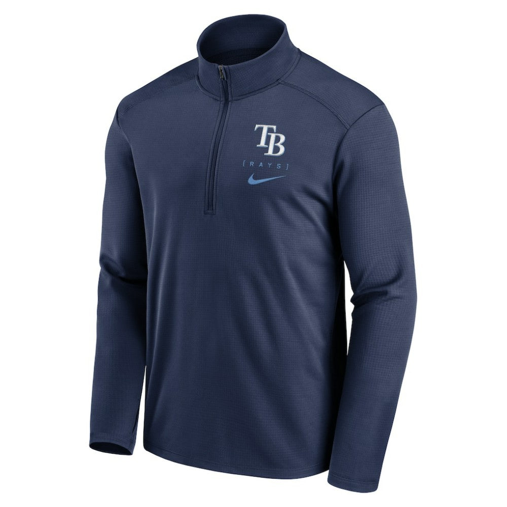 Tampa Bay Rays Nike Franchise Logo Pacer Performance Half-Zip Top - MLB Tops