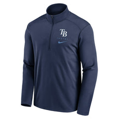Tampa Bay Rays Nike Franchise Logo Pacer Performance Half-Zip Top - MLB Tops