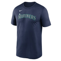 Seattle Mariners Nike Legend Fuse Wordmark T-Shirt  - MLB T-shirts