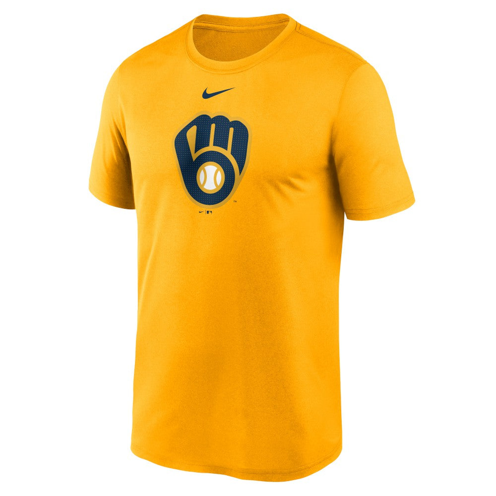 Milwaukee Brewers Nike Legend Fuse Large Logo Dri-FIT T-Shirt - MLB T-shirts