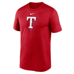 Texas Rangers Nike Legend Fuse Large Logo Dri-FIT T-Shirt - MLB T-shirts