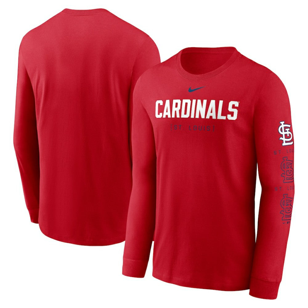 St. Louis Cardinals Nike Repeater Long Sleeve T-Shirt - MLB T-shirts
