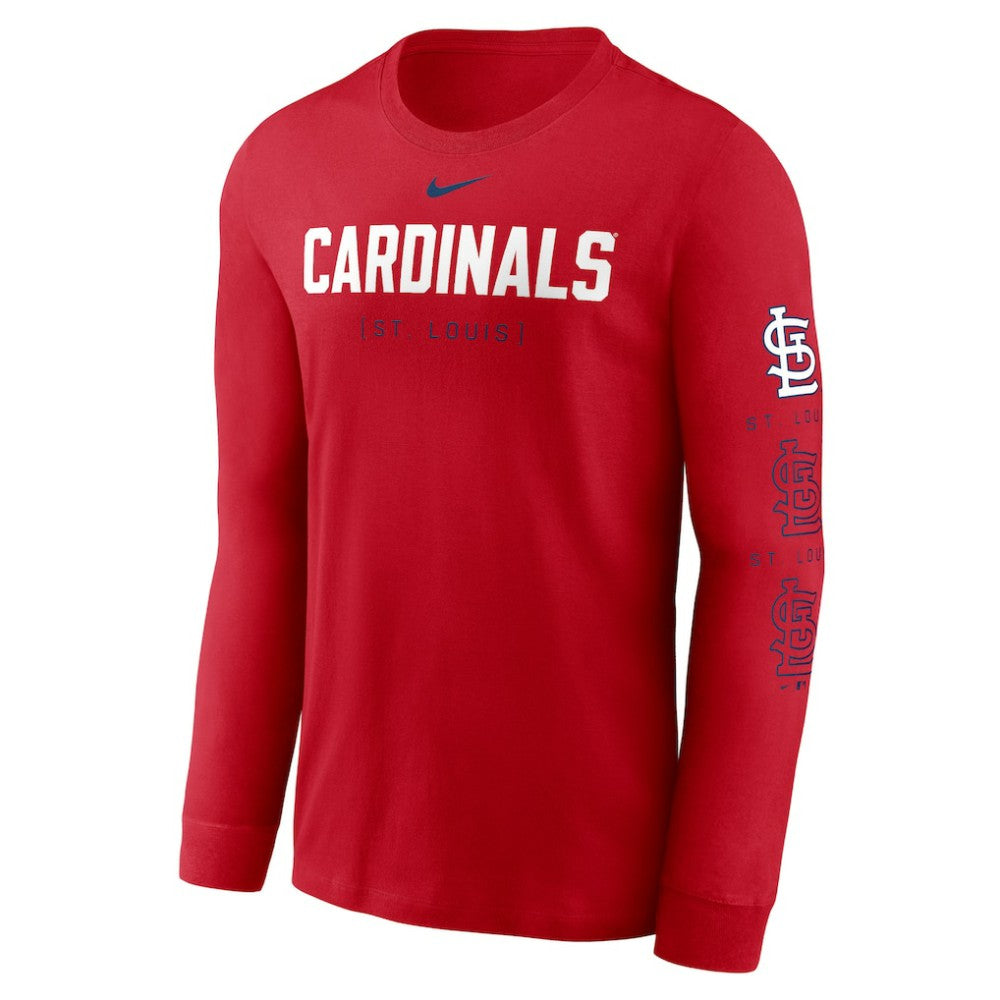 St. Louis Cardinals Nike Repeater Long Sleeve T-Shirt - MLB T-shirts