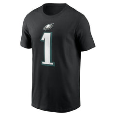 Philadelphia Eagles Jalen Hurts  Player Name & Number T-Shirt | NFL Hot