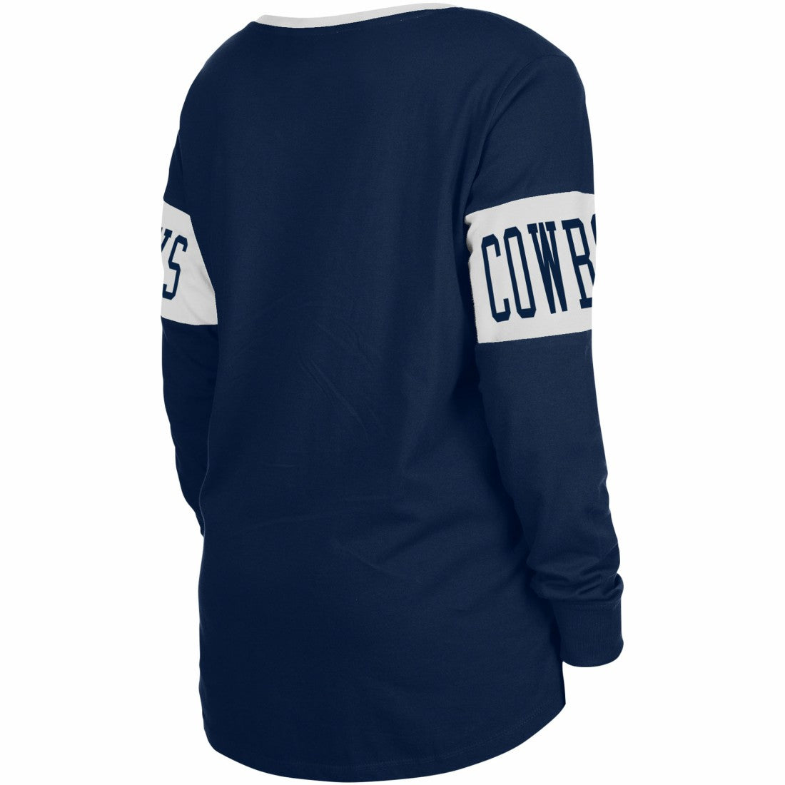 Dallas Cowboys Women's Lace-Up Notch Neck Long Sleeve T-Shirt | NFL Hot