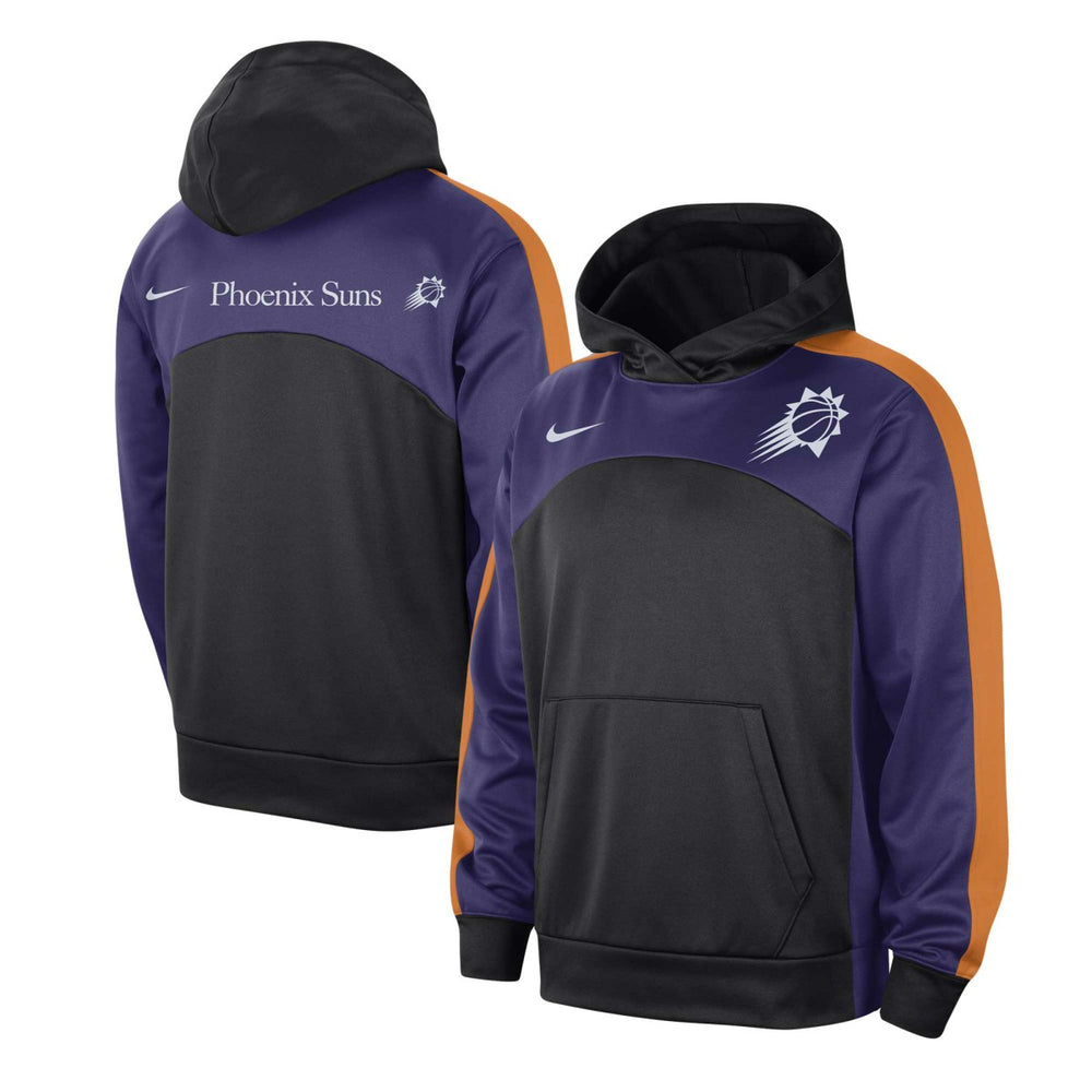 Black/Purple Phoenix Suns Authentic Starting Five Force Performance Pullover Hoodie | NBA