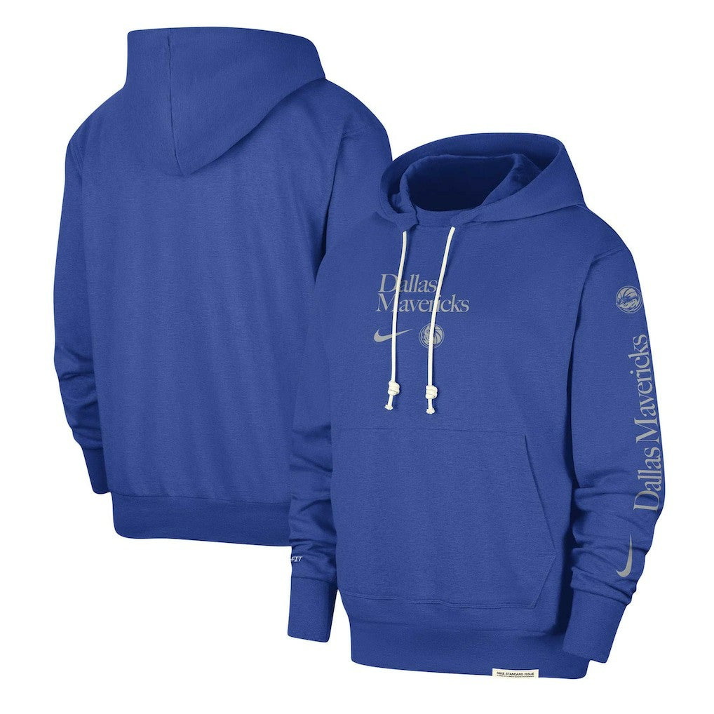 Blue Dallas Mavericks Authentic Performance Pullover Hoodie sale | NBA