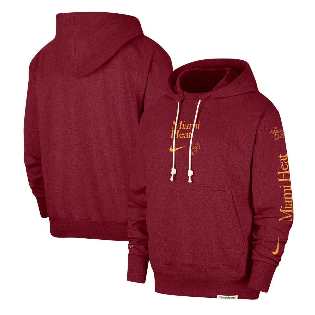 Red Miami Heat Authentic Performance Pullover Hoodie | NBA