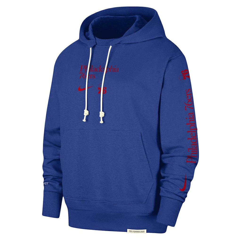 Royal Philadelphia 76ers Authentic Performance Pullover Hoodie | NBA