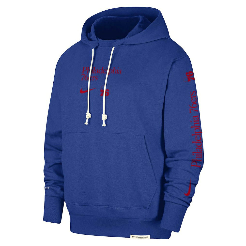 Royal Philadelphia 76ers Authentic Performance Pullover Hoodie | NBA