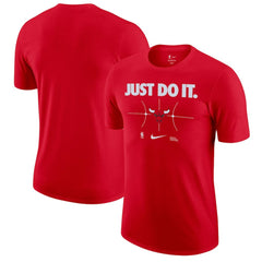 Red Chicago Bulls Just Do It T-Shirt sale | NBA