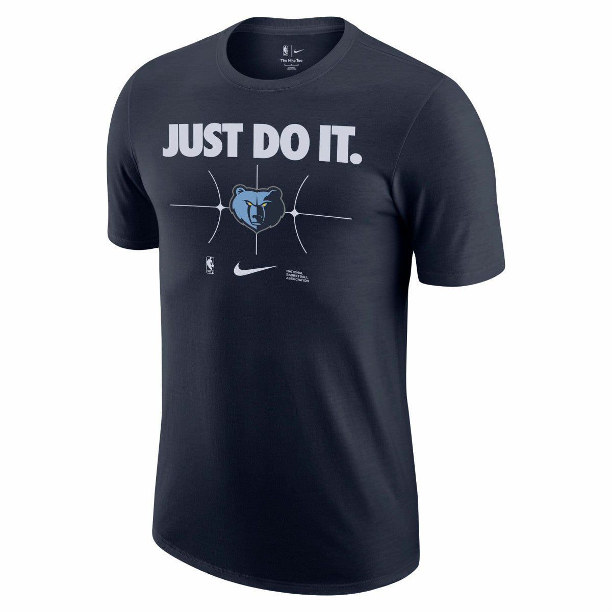 Navy Memphis Grizzlies Just Do It T-Shirt | NBA