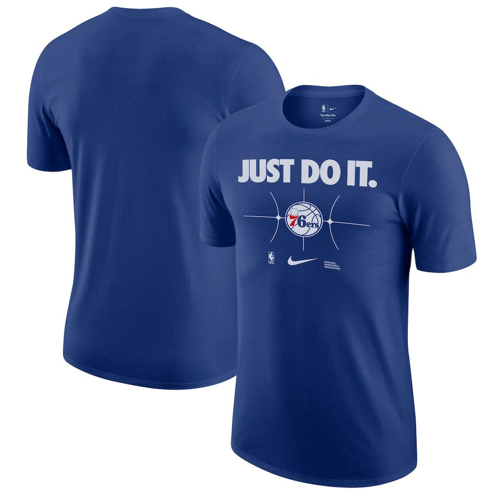 Royal Philadelphia 76ers Just Do It T-Shirt | NBA