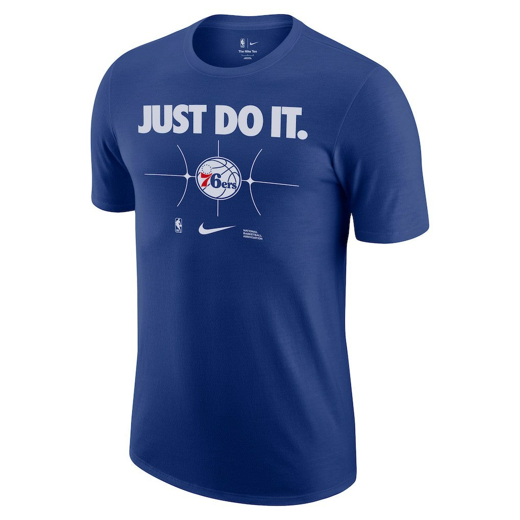 Royal Philadelphia 76ers Just Do It T-Shirt | NBA