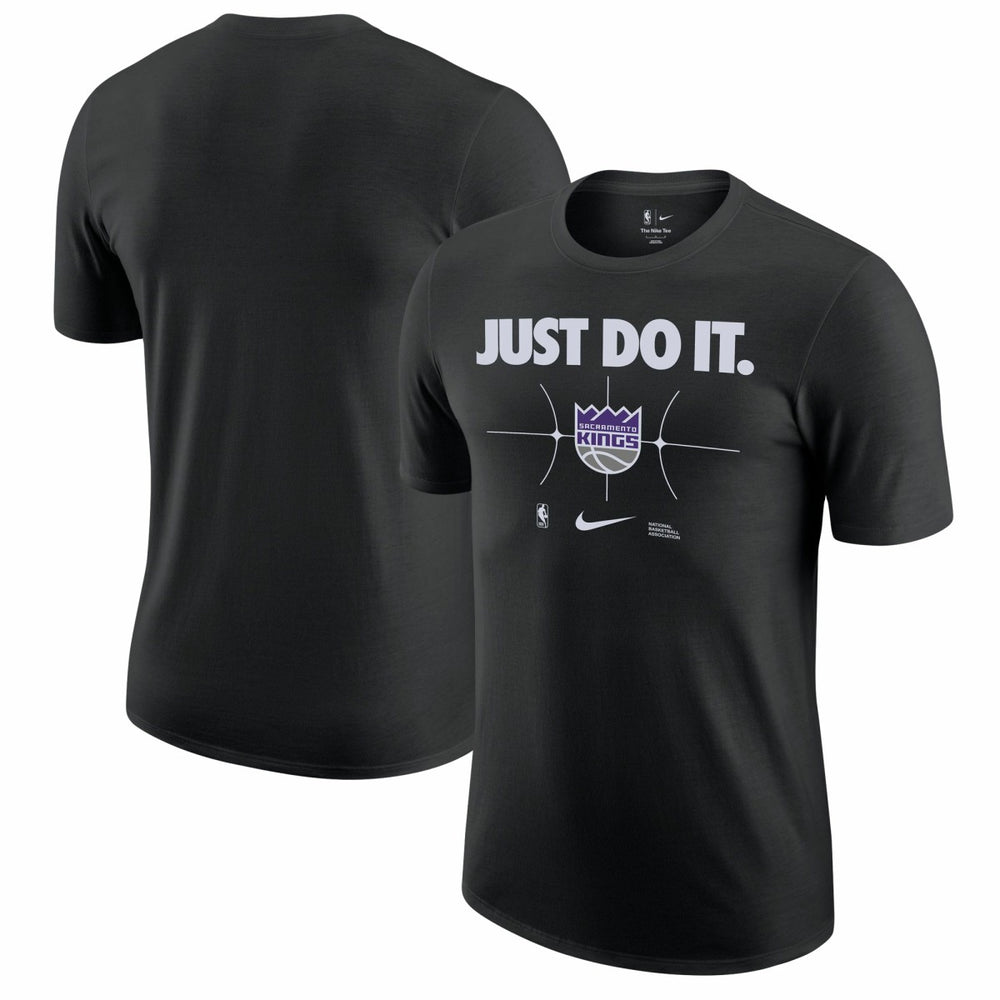 Black Sacramento Kings Just Do It T-Shirt | NBA