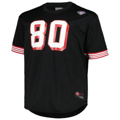 San Francisco 49ers Jerry Rice  Big & Tall Mesh Player Name & Number Top | NFL Outlet