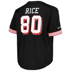 San Francisco 49ers Jerry Rice  Big & Tall Mesh Player Name & Number Top | NFL Outlet
