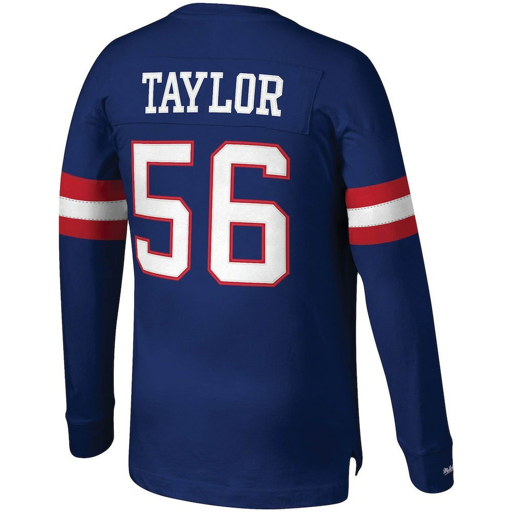 New York Giants Lawrence Taylor  Big & Tall Cut & Sew Player Name & Number Long Sleeve T-Shirt | NFL On sale