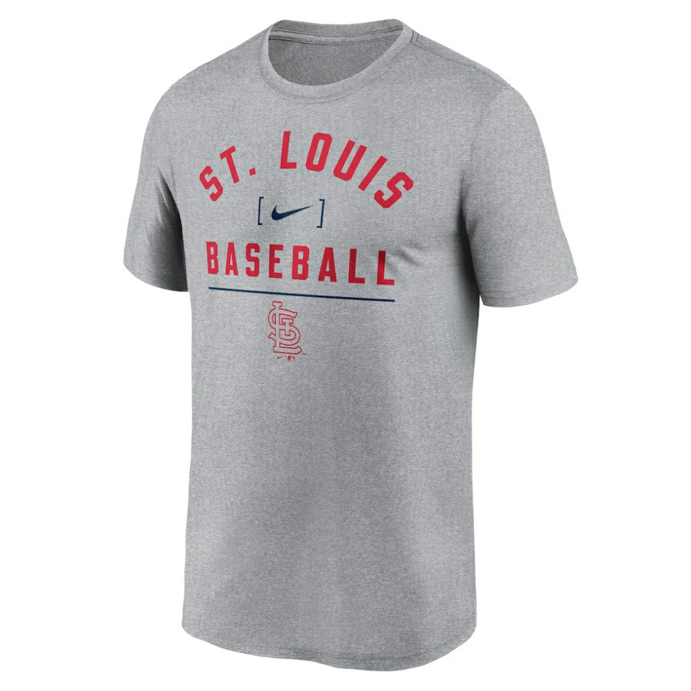 St. Louis Cardinals Nike Arch Baseball Stack Performance T-Shirt - MLB T-shirts