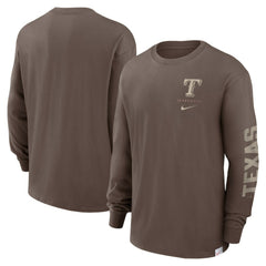 Texas Rangers Nike Statement Max90 Long Sleeve T-Shirt - MLB T-shirts