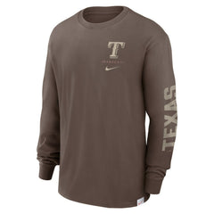 Texas Rangers Nike Statement Max90 Long Sleeve T-Shirt - MLB T-shirts