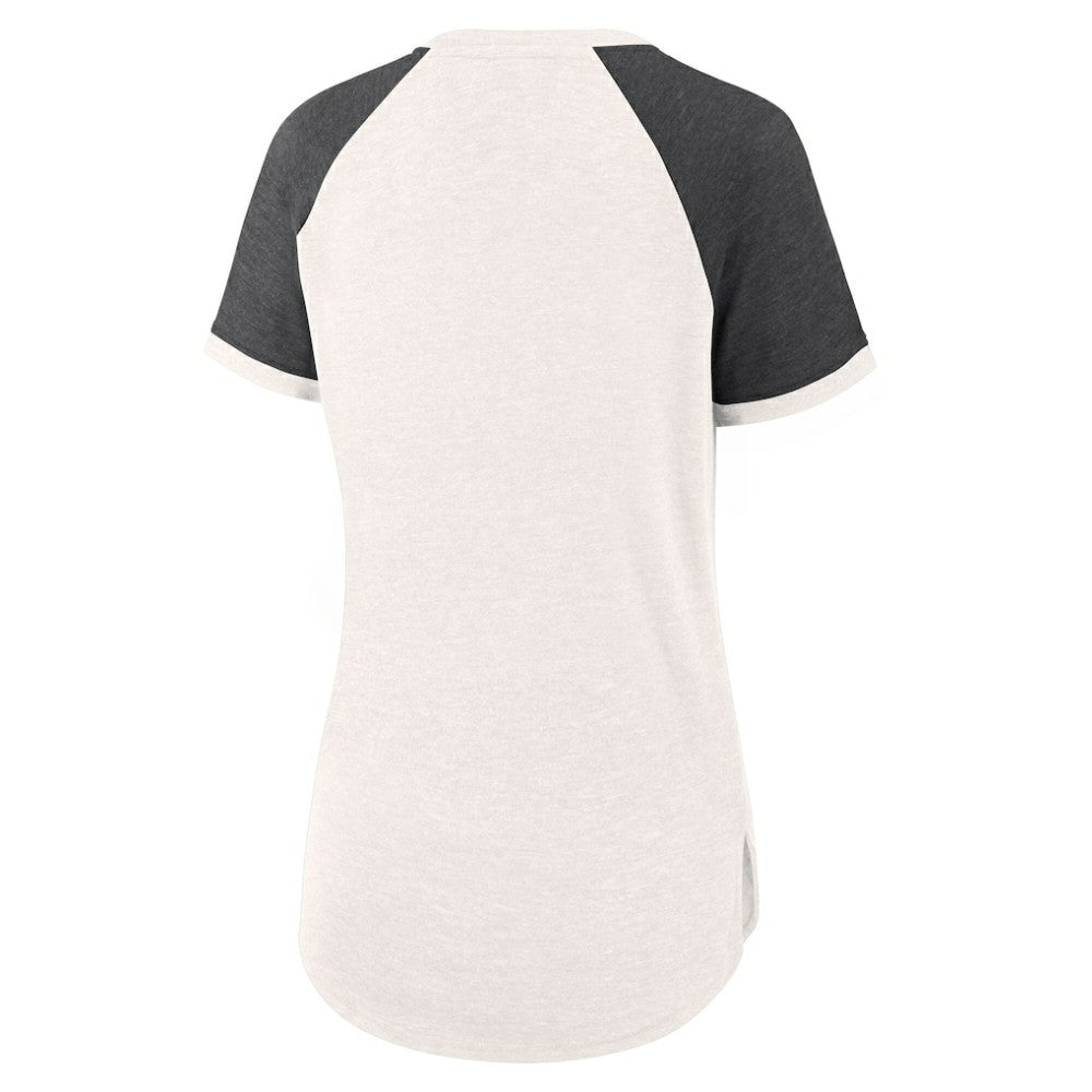 Baltimore Orioles Fanatics Women's For the Team Slub Raglan V-Neck Jersey T-Shirt - MLB Jerseys