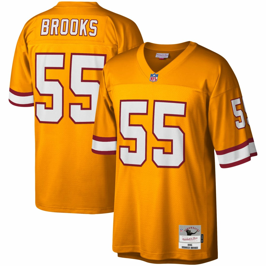 Tampa Bay Buccaneers Derrick Brooks  Big & Tall 1995 Legacy Retired Player Jersey | NFL Hot