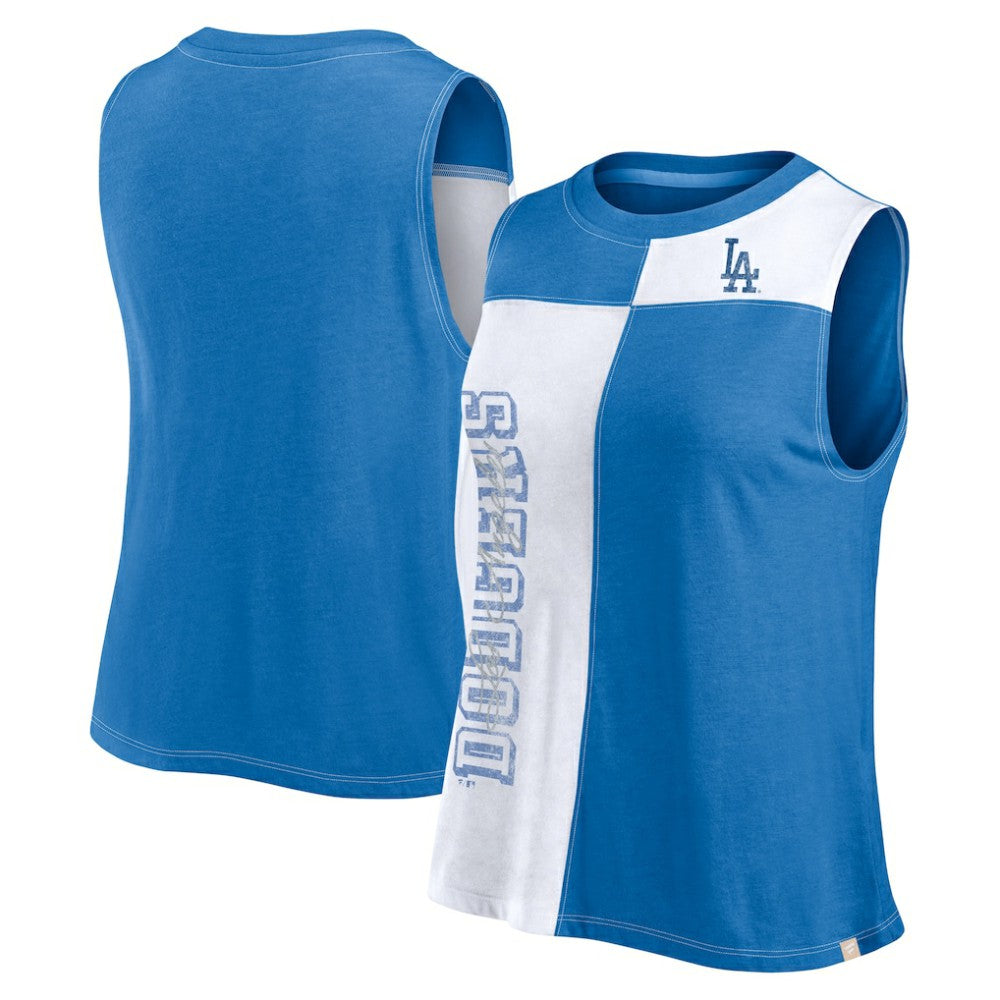 Los Angeles Dodgers Fanatics Women's Color-Block Tank Top - MLB Tanks