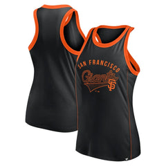 San Francisco Giants Fanatics Women's Tailsweep Fashion Racerback Rhinestone Tank Top - MLB Tanks