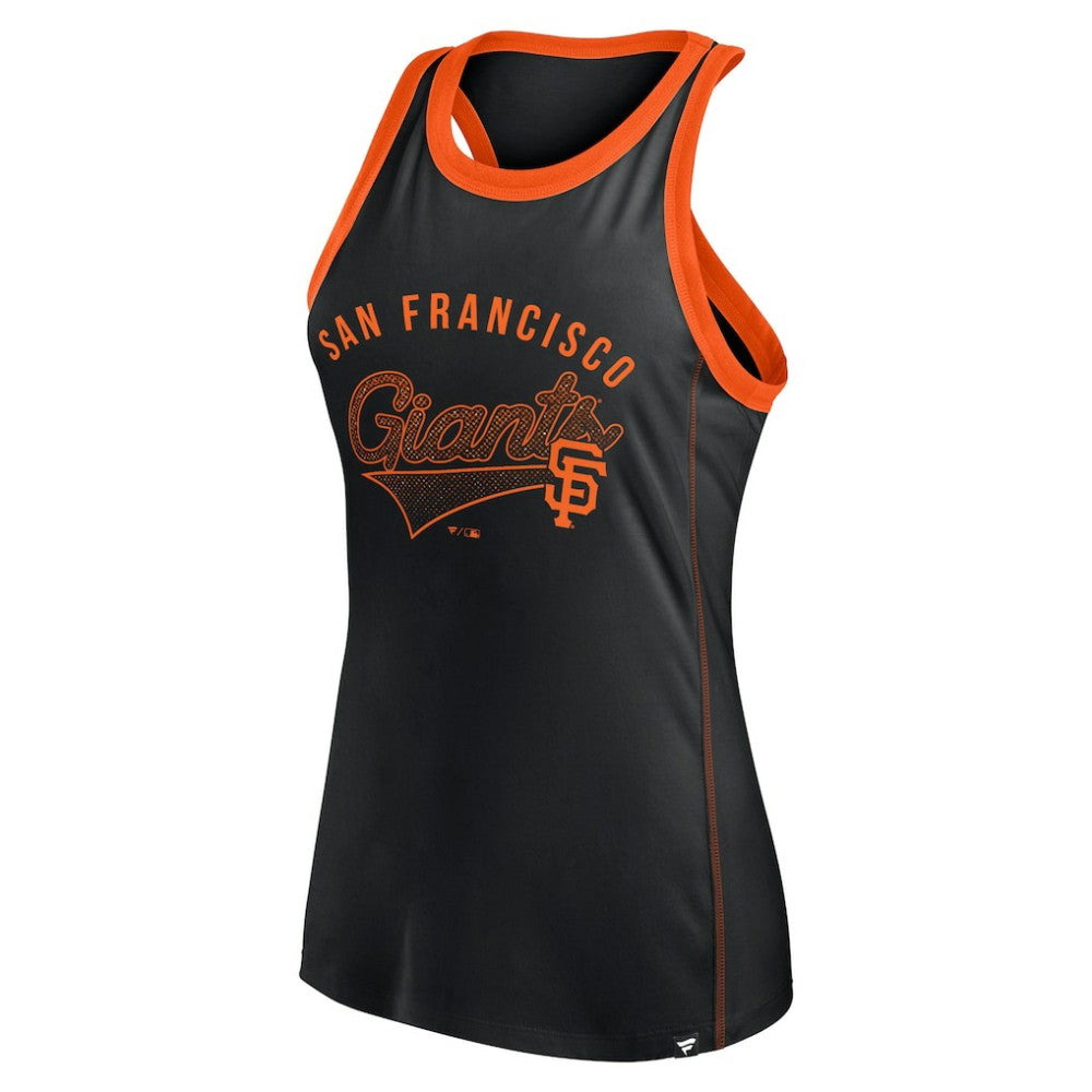 San Francisco Giants Fanatics Women's Tailsweep Fashion Racerback Rhinestone Tank Top - MLB Tanks