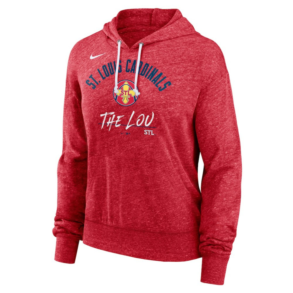 St. Louis Cardinals Nike City Connect Gym Vintage Hoodie - MLB Hoodies
