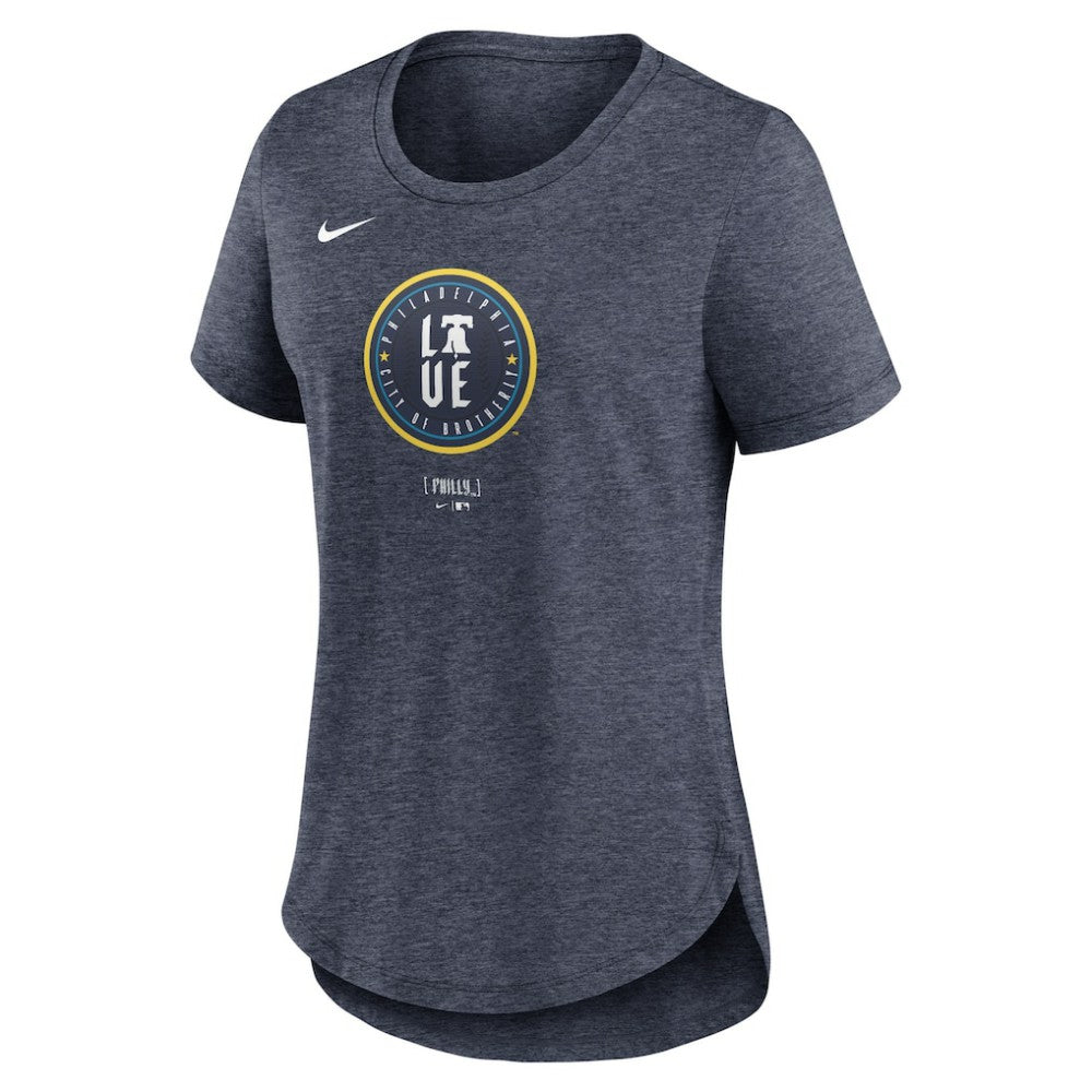 Philadelphia Phillies Nike Women's 2024 City Connect Tri-Blend T-Shirt - MLB T-shirts