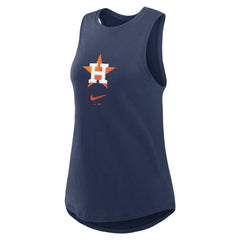 Houston Astros Nike Women's Legacy Icon High Neck Dri-FIT Tank Top - MLB Tanks