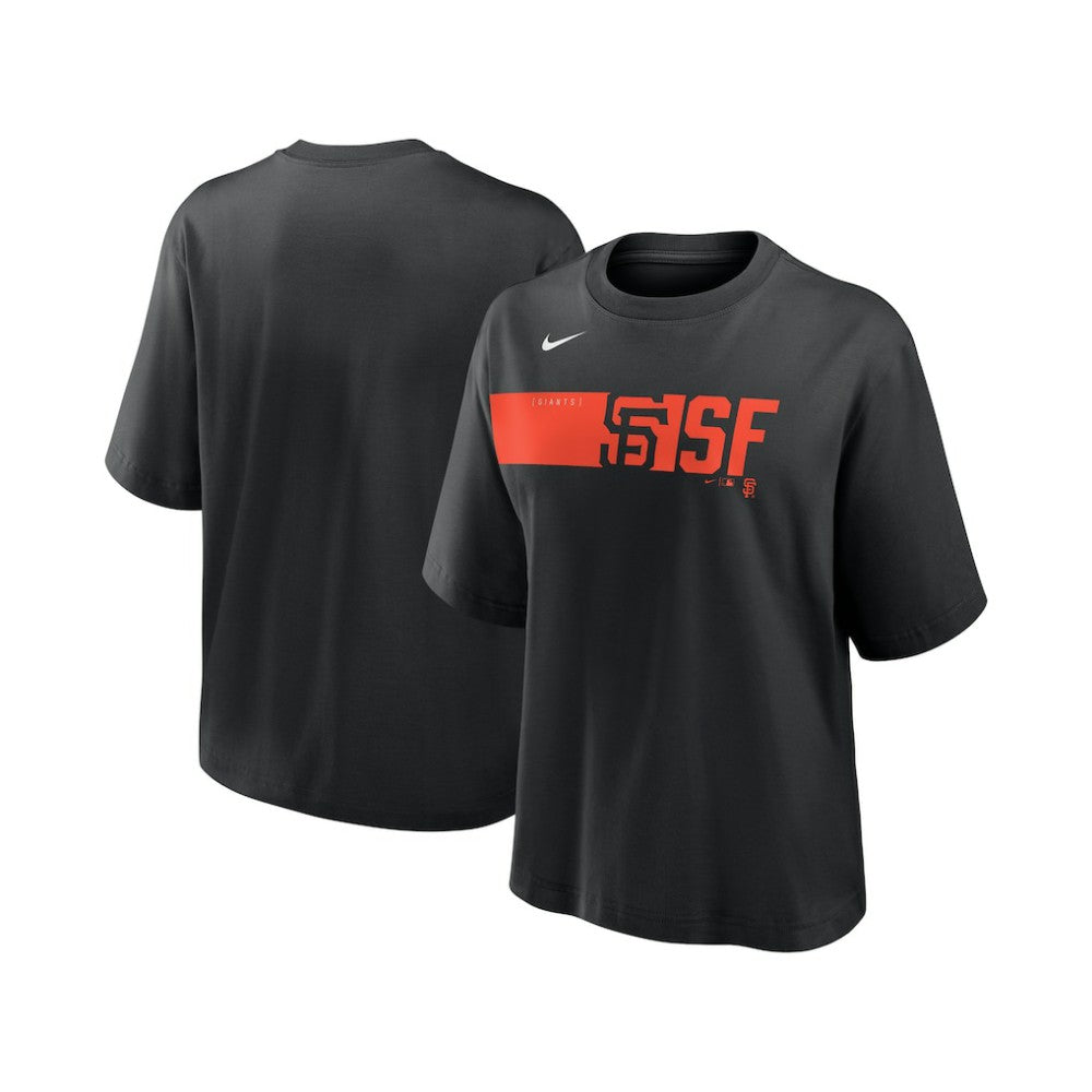 San Francisco Giants Nike Women's Knockout Boxy T-Shirt - MLB T-shirts