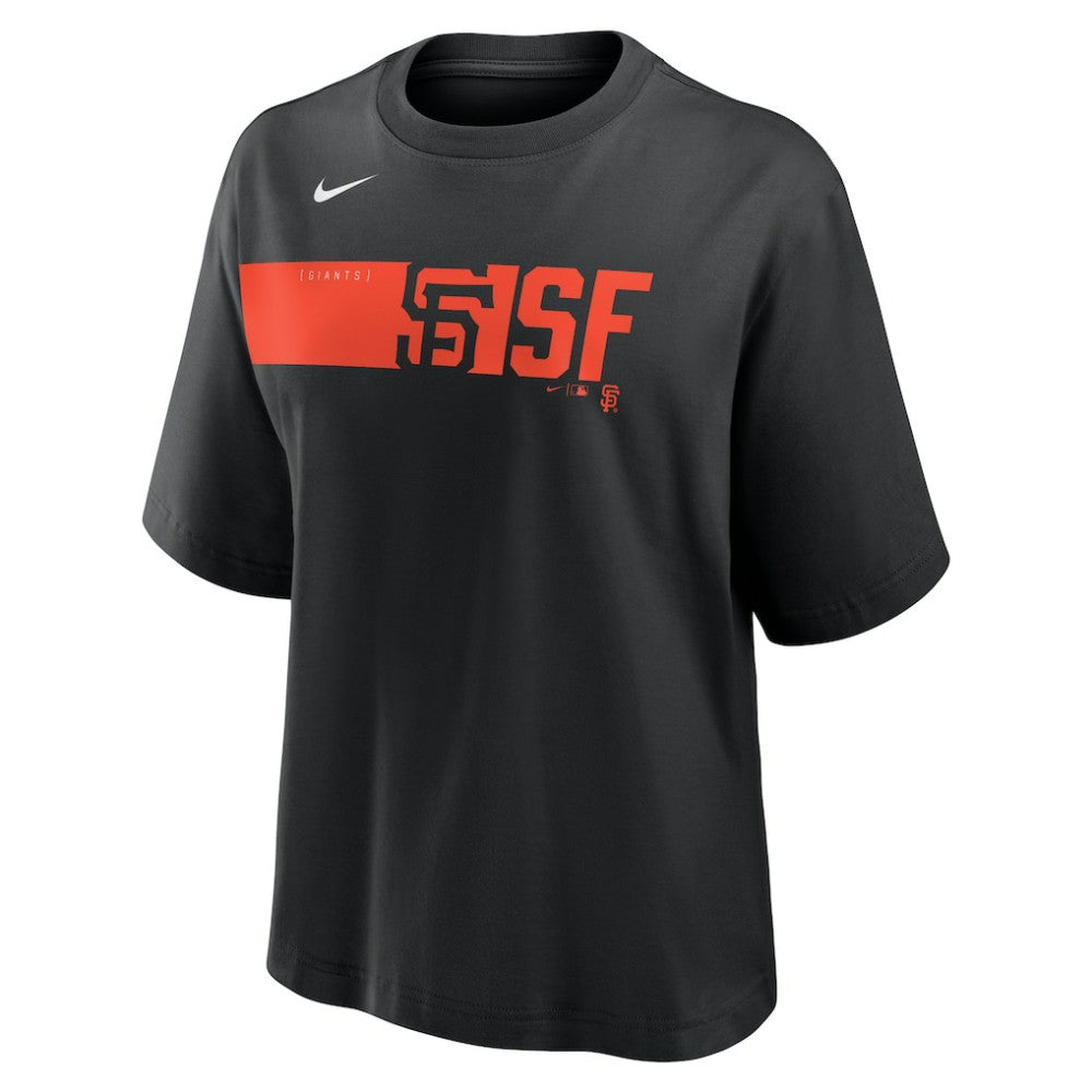 San Francisco Giants Nike Women's Knockout Boxy T-Shirt - MLB T-shirts